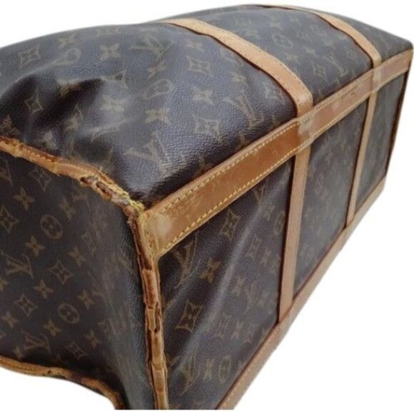 119279BO (L3) Louis Vuitton Travel Bag Sac Chaussures 55 Brown Monogram - Picture 2 of 9